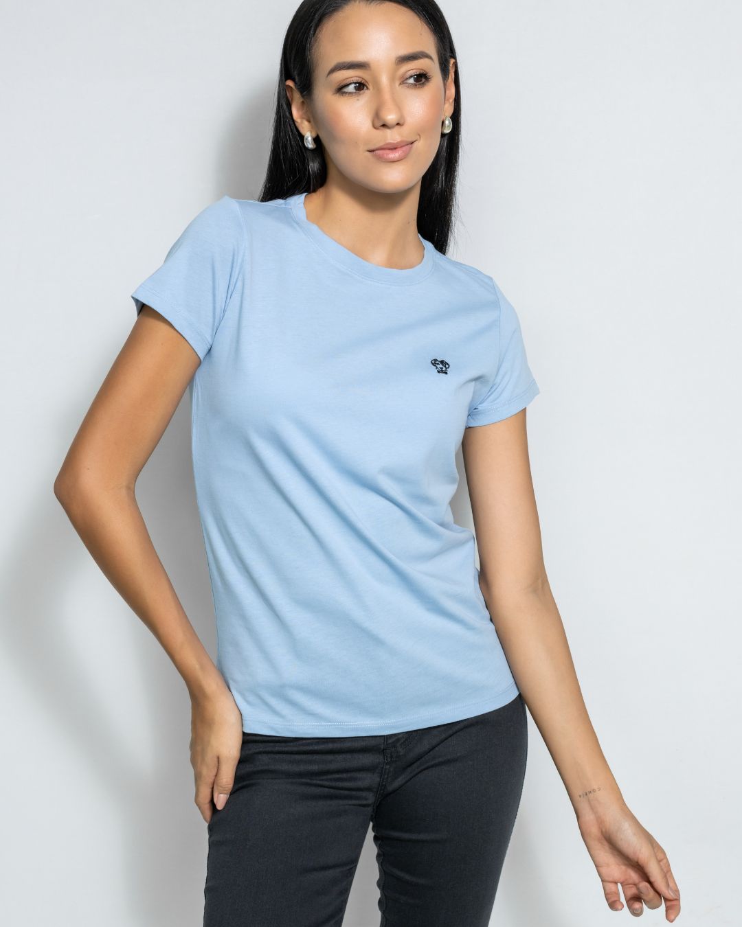 Camiseta Antimanchas de Mujer Baby Blue