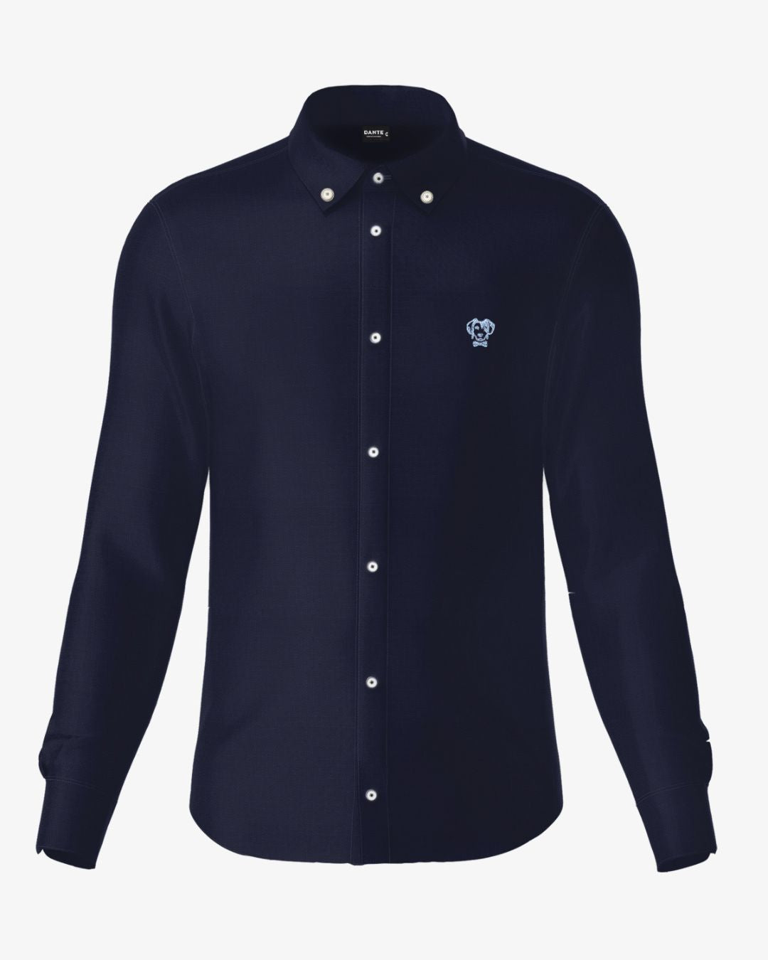 Camisa Antimanchas Oxford Azul - Talla Regular