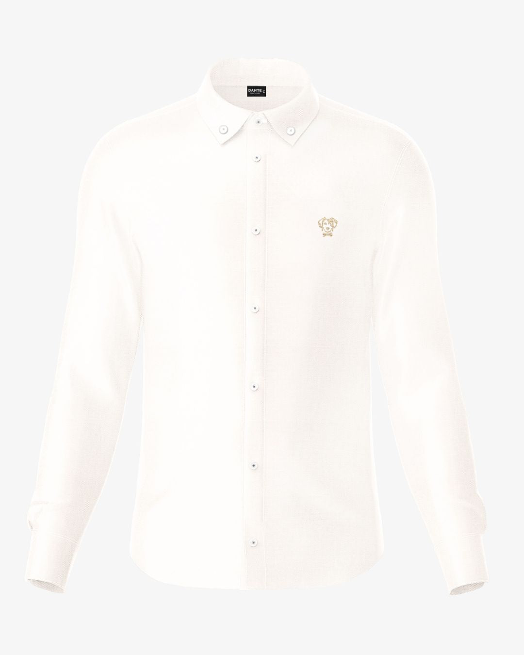 Camisa Antimanchas Oxford Ivory - Talla Regular